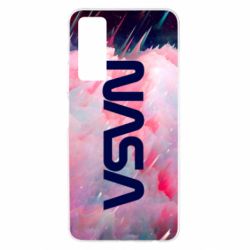 Чохол для Huawei P Smart 2021 Logo Nasa and space - PrintSalon