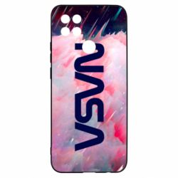 Чохол для Oppo A15s / A15 Logo Nasa and space - PrintSalon