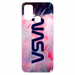 Чохол для Oppo A53 / A32 / A33Logo Nasa and space - PrintSalon