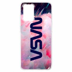 Чохол для Oppo A74 4G Logo Nasa and space - PrintSalon
