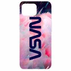 Чохол для Oppo Reno 4 Lite Logo Nasa and space - PrintSalon