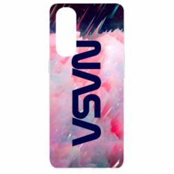 Чохол для Oppo Reno 4 Pro Logo Nasa and space - PrintSalon