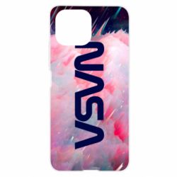 Чохол для Xiaomi Mi11 Lite Logo Nasa and space - PrintSalon