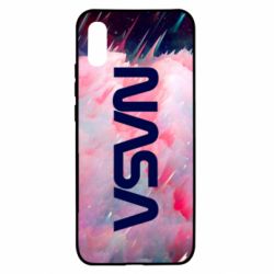Чохол для Xiaomi Redmi 9a Logo Nasa and space - PrintSalon