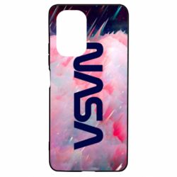 Чохол для Xiaomi Poco F3/K40 Logo Nasa and space - PrintSalon