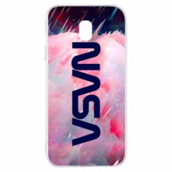 Чохол для Samsung J3 2017 Logo Nasa and space - PrintSalon