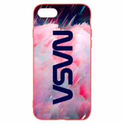 Чохол для iPhone SE 2022 Logo Nasa and space - PrintSalon