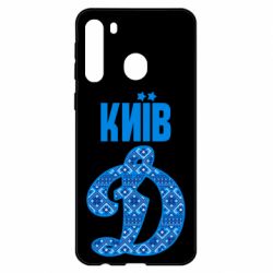 Чехол для Samsung A21 Лого с узором