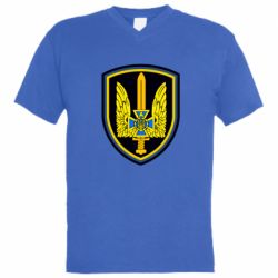 Чоловіча футболка з V-подібним вирізом Альфа - PrintSalon