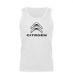 Мужская майка Логотип Citroen - PrintSalon