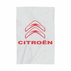 Полотенце с принтом Логотип Citroen - PrintSalon