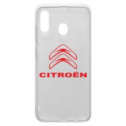 Чехол для Samsung A20 Логотип Citroen - PrintSalon