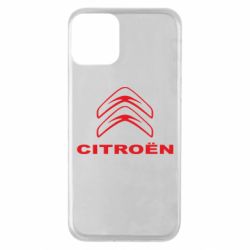 Чехол для iPhone 11 Логотип Citroen - PrintSalon