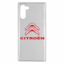 Чехол для Samsung Note 10 Логотип Citroen - PrintSalon
