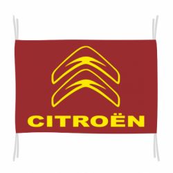 Флаг Логотип Citroen