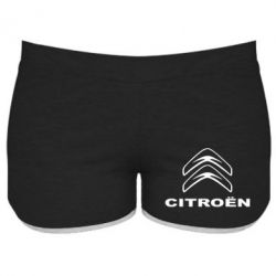 Женские шорты Логотип Citroen - PrintSalon
