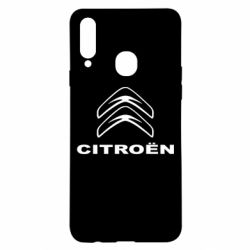 Чехол для Samsung A20s Логотип Citroen - PrintSalon