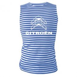 Майка-тельняшка Логотип Citroen - PrintSalon