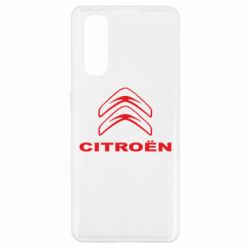 Чехол для Oppo Find X2 Логотип Citroen - PrintSalon