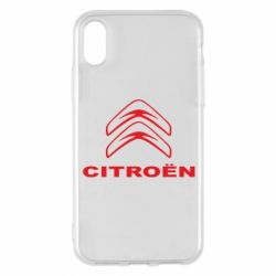Чехол для iPhone X/Xs Логотип Citroen - PrintSalon