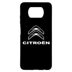 Чехол для Xiaomi Poco X3 Логотип Citroen - PrintSalon