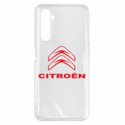 Чехол для Realme 6 Pro Логотип Citroen - PrintSalon