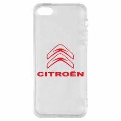 Чехол для iPhone5/5S/SE Логотип Citroen - PrintSalon