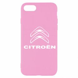 Чехол для iPhone SE 2022 Логотип Citroen - PrintSalon