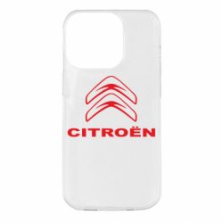 Чехол для iPhone 14 Pro Логотип Citroen - PrintSalon