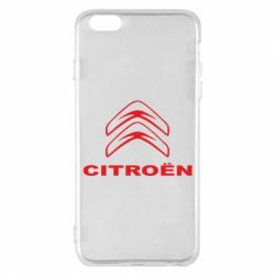 Чехол для iPhone 6 Plus/6S Plus Логотип Citroen - PrintSalon