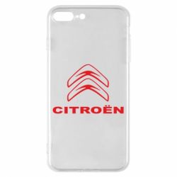 Чехол для iPhone 7 Plus Логотип Citroen - PrintSalon