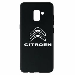 Чехол для Samsung A8+ 2018 Логотип Citroen - PrintSalon