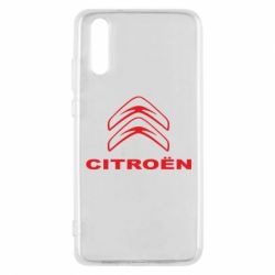 Чехол для Huawei P20 Логотип Citroen - PrintSalon