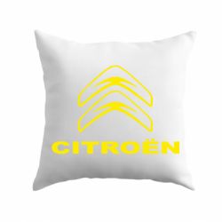 Подушка Логотип Citroen-PrintSalon Подушка Логотип Citroen