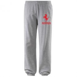 Штаны логотип Ferrari - PrintSalon