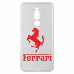 Чехол для Meizu Note 8 логотип Ferrari - PrintSalon