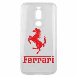 Чехол для Meizu X8 логотип Ferrari - PrintSalon