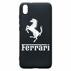 Чехол для Xiaomi Redmi 7A логотип Ferrari - PrintSalon