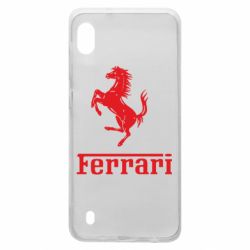 Чехол для Samsung A10 логотип Ferrari