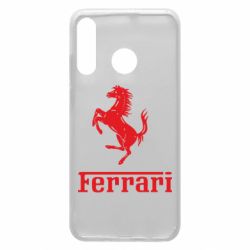 Чехол для Huawei P30 Lite логотип Ferrari - PrintSalon