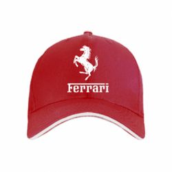 Кепка логотип Ferrari - PrintSalon
