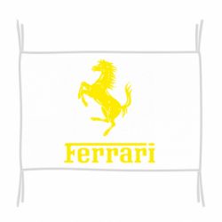 Флаг логотип Ferrari - PrintSalon
