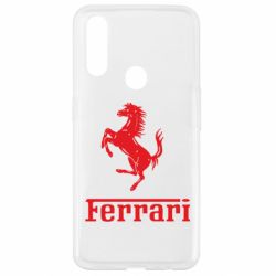 Чехол для Oppo A31 логотип Ferrari - PrintSalon