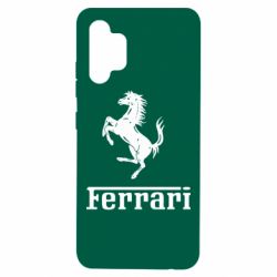 Чехол для Samsung A32 4G логотип Ferrari - PrintSalon