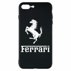 Чехол для iPhone 7 Plus логотип Ferrari - PrintSalon