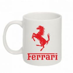 Чашка 320ml логотип Ferrari - PrintSalon