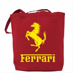 Эко-сумка логотип Ferrari