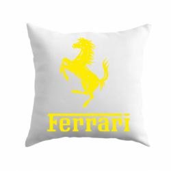 Подушка логотип Ferrari-PrintSalon Подушка логотип Ferrari