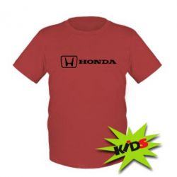 Детская футболка Логотип Honda - PrintSalon
