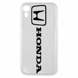 Чехол для iPhone XR Логотип Honda - PrintSalon